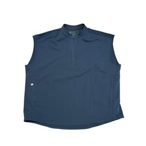 Figs Rafaela Oversized Scrub Top in DARK HARBOR XL